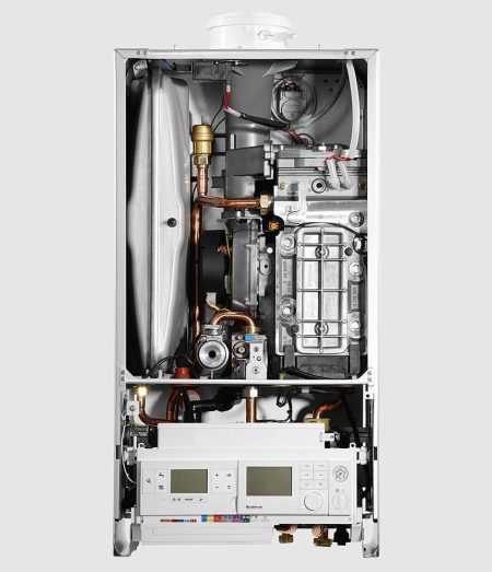 Buderus Logamax Plus GB172-35i, 35кВт, одноконтурный, черный