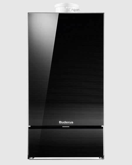 Buderus Logamax Plus GB172-30i K H, 30кВт, двухконтурный, черный