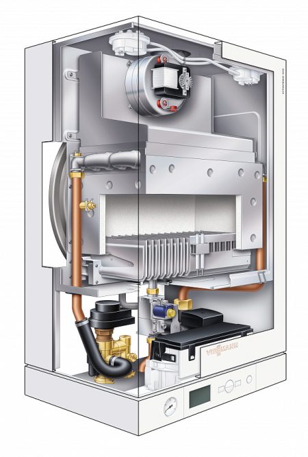 Vitopend 100-W A1HB 24 квт одноконтурный